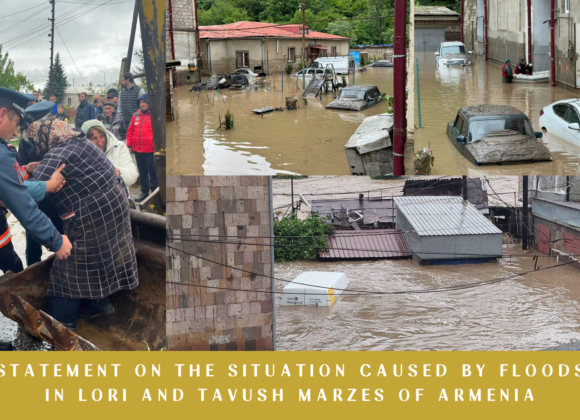 Statement on the Situation Caused by Floods in Lori and Tavush Marzes, Armenia