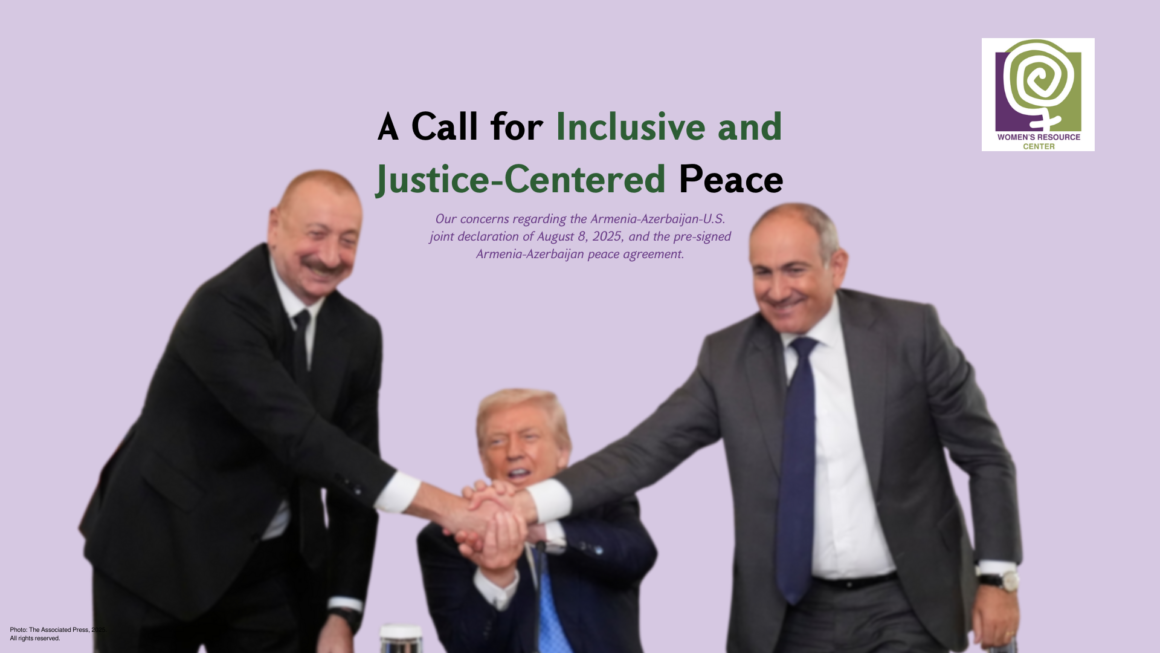 A Call for Inclusive and Justice-Centered Peace