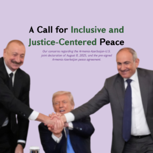 A Call for Inclusive and Justice-Centered Peace